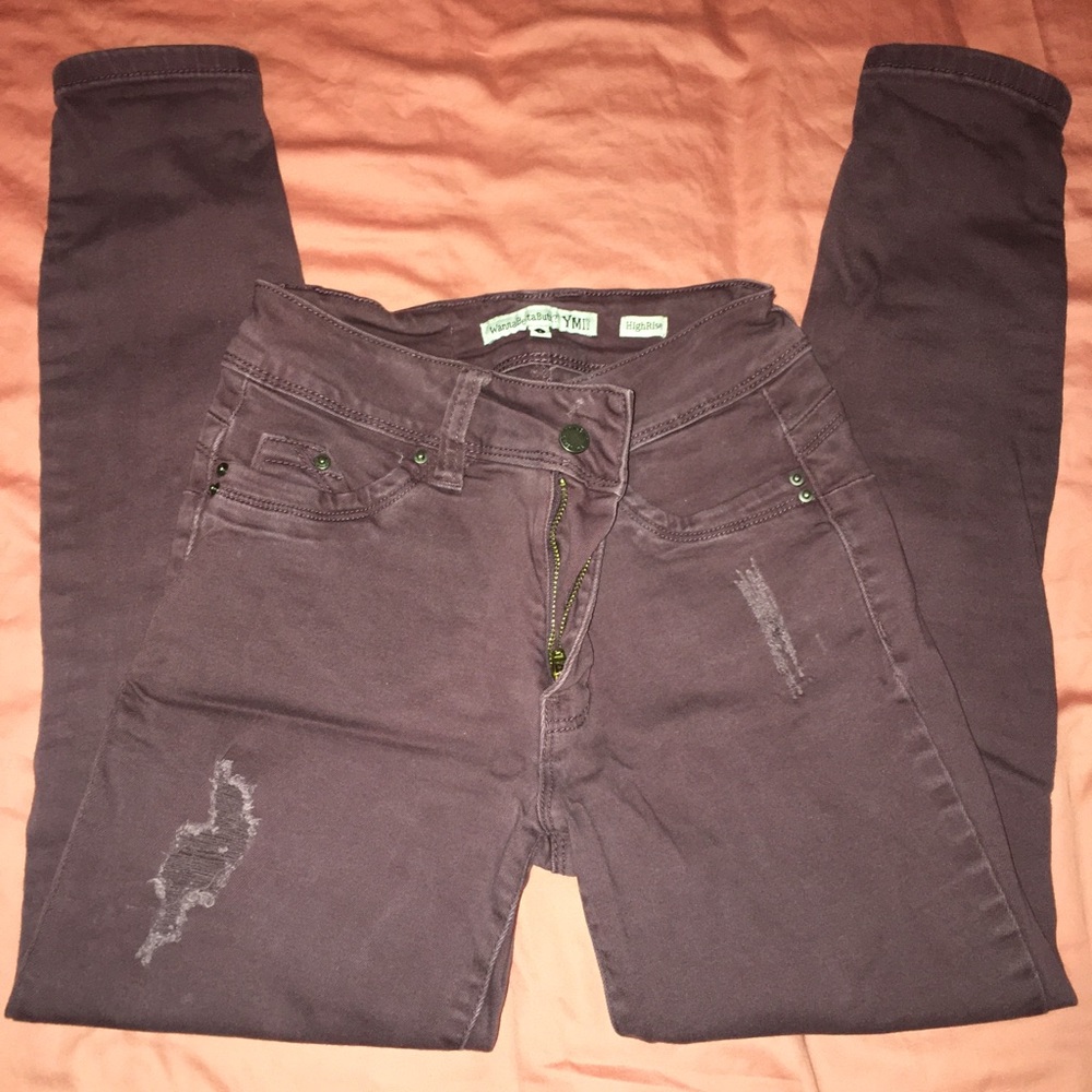 High wasted jeggings